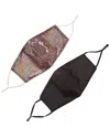 Marcus Adler Set Of 2 Cloth Face Masks In Grey