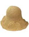 Marcus Adler Packable Straw Bucket Hat In Brown