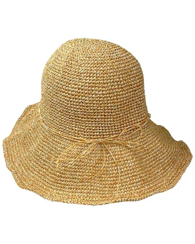 Marcus Adler Straw Bucket Hat In Brown
