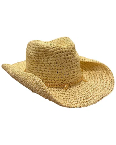 Marcus Adler Straw Cowboy Hat In Brown