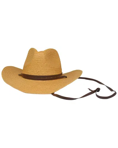 Marcus Adler Straw Cowboy Hat In Brown