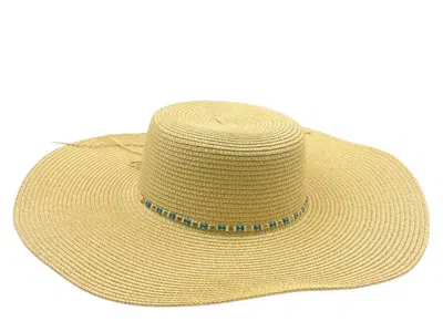 Marcus Adler Straw Floppy Sun Hat In Brown