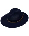 Marcus Adler Straw Packable Hat In Blue