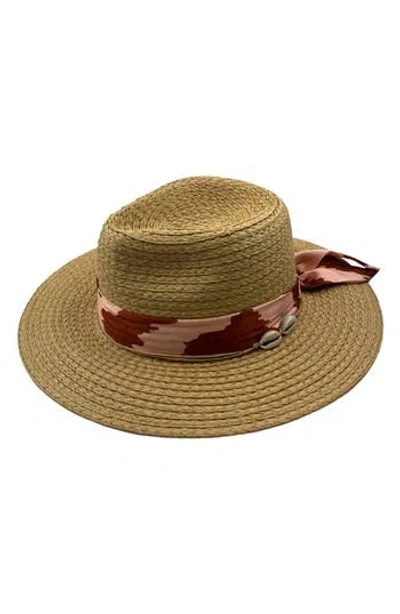 Marcus Adler Straw Panama Hat