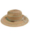 Marcus Adler Straw Panama Hat In Brown