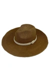 Marcus Adler Straw Panama Hat In Red