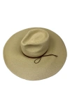 Marcus Adler Straw Panama Hat In Light Tan