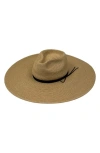 Marcus Adler Straw Panama Hat In Green