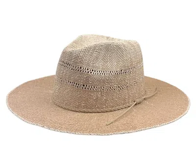 Marcus Adler Straw Panama Hat In Neutral