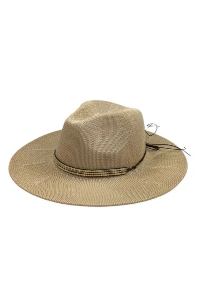 Marcus Adler Straw Panama Hat In Green