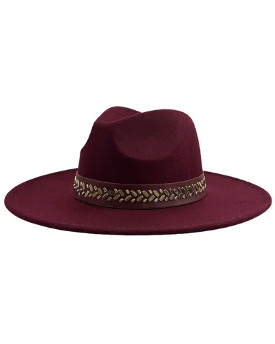 MARCUS ADLER MARCUS ADLER STRUCTURED FELT WOOL-BLEND HAT