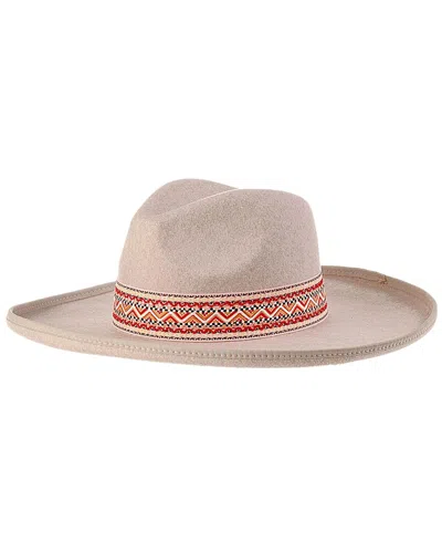 MARCUS ADLER MARCUS ADLER STRUCTURED FELT WOOL-BLEND HAT