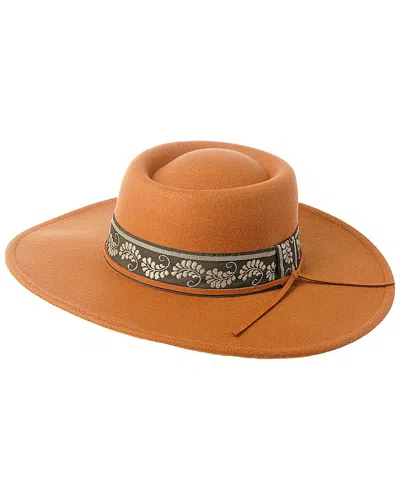 MARCUS ADLER MARCUS ADLER STRUCTURED FELT WOOL-BLEND HAT