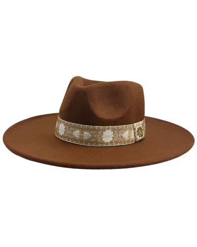 MARCUS ADLER MARCUS ADLER STRUCTURED FELT WOOL-BLEND HAT