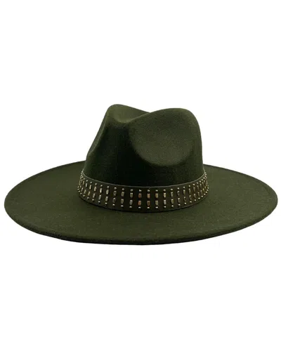 MARCUS ADLER MARCUS ADLER STRUCTURED FELT WOOL-BLEND HAT