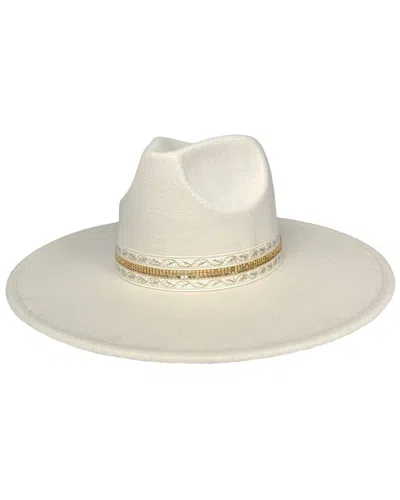 MARCUS ADLER MARCUS ADLER STRUCTURED FELT WOOL-BLEND HAT