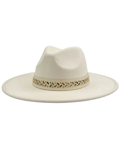 MARCUS ADLER MARCUS ADLER STRUCTURED FELT WOOL-BLEND HAT