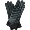 Marcus Adler Velvet Gloves In Black