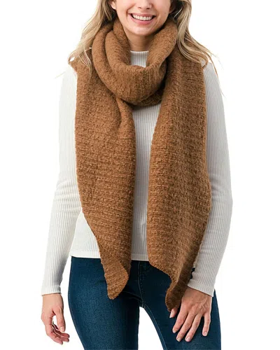 Marcus Adler Whipstitch Scarf In Brown
