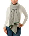 Marcus Adler Whipstitch Scarf In Grey