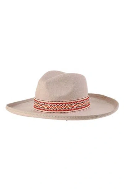 MARCUS ADLER MARCUS ADLER WIDE BRIM FELT PANAMA HAT