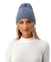 Marcus Adler Women's Cozy Stretch Ribbed Knit Cuff Beanie In Camel