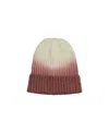 Marcus Adler Women's Ombre Rib Detail Cuffed Beanie In Blush