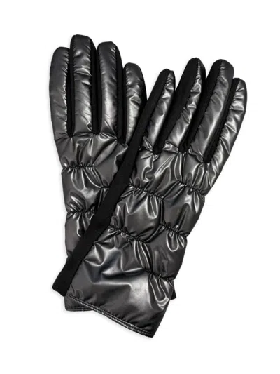 Marcus Adler Women's Puffer Gloves In Black