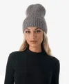 Marcus Adler Women's Stretch Ribbed Knit Cuff Beanie In Black