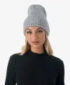 Marcus Adler Women's Stretch Ribbed Knit Cuff Beanie In Blue