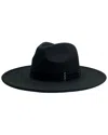 Marcus Adler Wide Brim Felt Panama Hat In Black