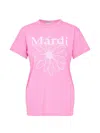 FLOWER-PRINT T-SHIRT
