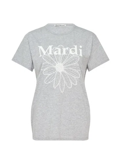 Mardi Mercredi Graphic-print T-shirt In Gray