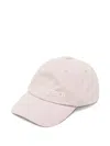 Mardi Mercredi Les Petites Embroidered-logo Cotton Cap In Neutral