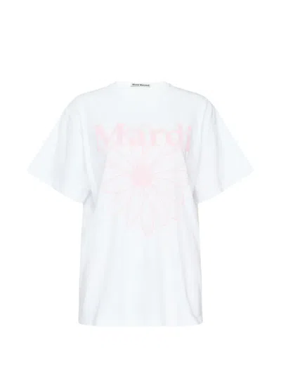 Mardi Mercredi Short-sleeves T-shirt In White