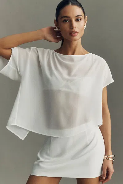 Mare Mare Easy Breezy Mini Skirt In White