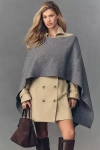 Mare Mare Knit Wrap In Gray