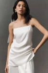 Mare Mare Longline Satin Cami In White