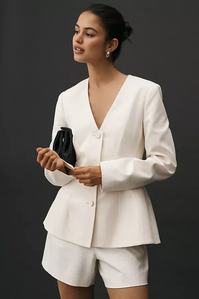 Mare Mare Plunge Peplum Blazer Jacket