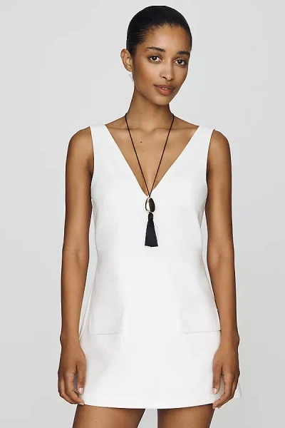 Mare Mare V-neck Romper In Neutral