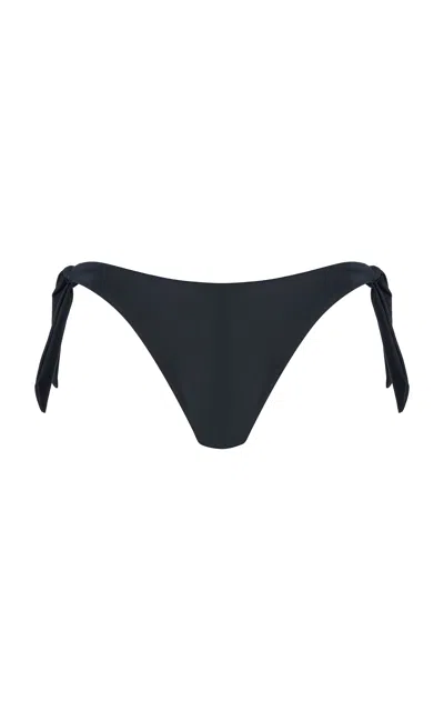 Mare Perpetua Bikini Tie Bottoms In Black