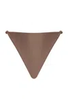 Mare Perpetua Bloom Bikini Bottoms In Brown