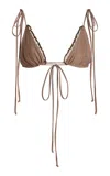 Mare Perpetua Frill Essential Bikini Top