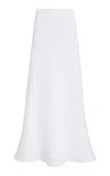 Mare Perpetua Glaze Linen Low-rise Maxi Skirt