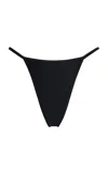Mare Perpetua Shadow Bikini Bottom In Black