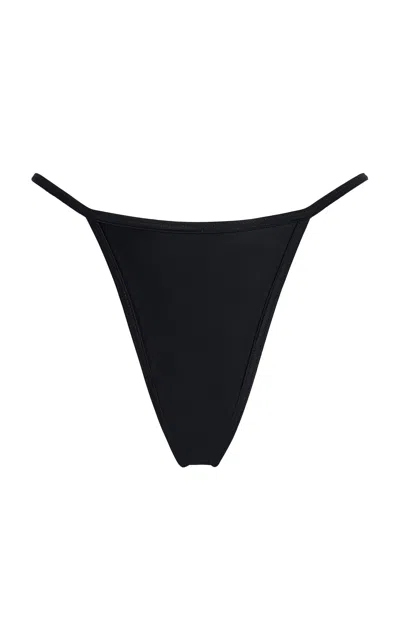 Mare Perpetua Shadow Bikini Bottom In Black