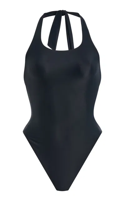 Mare Perpetua Sleek One-piece Swimsuit In Black