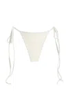 Mare Perpetua The Shade Bikini Bottom In White