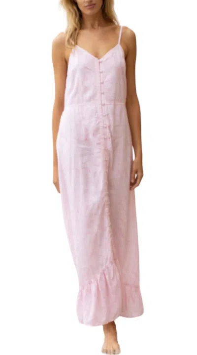 Marea Apres Beach Dress In Pink