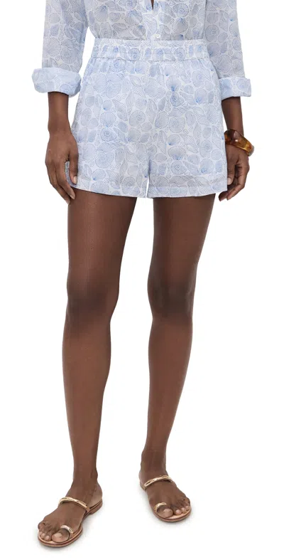 Marea Ava Seashell Shorts Blue Seashell